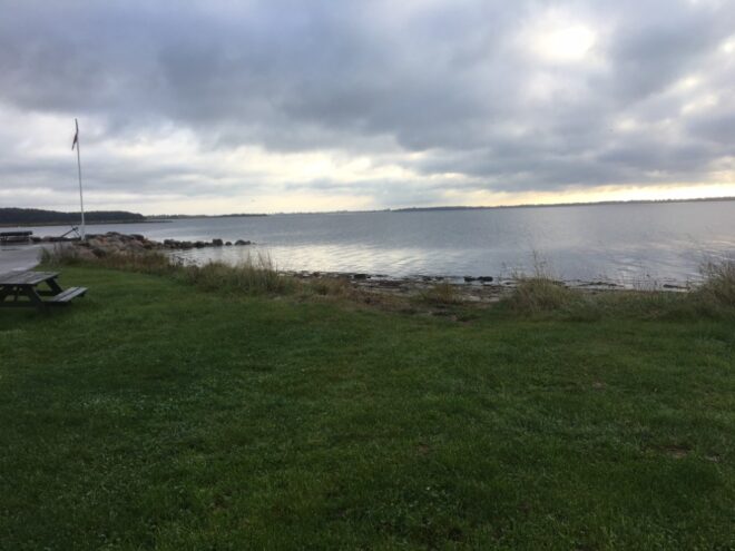 Roskilde Fjord uden badebro